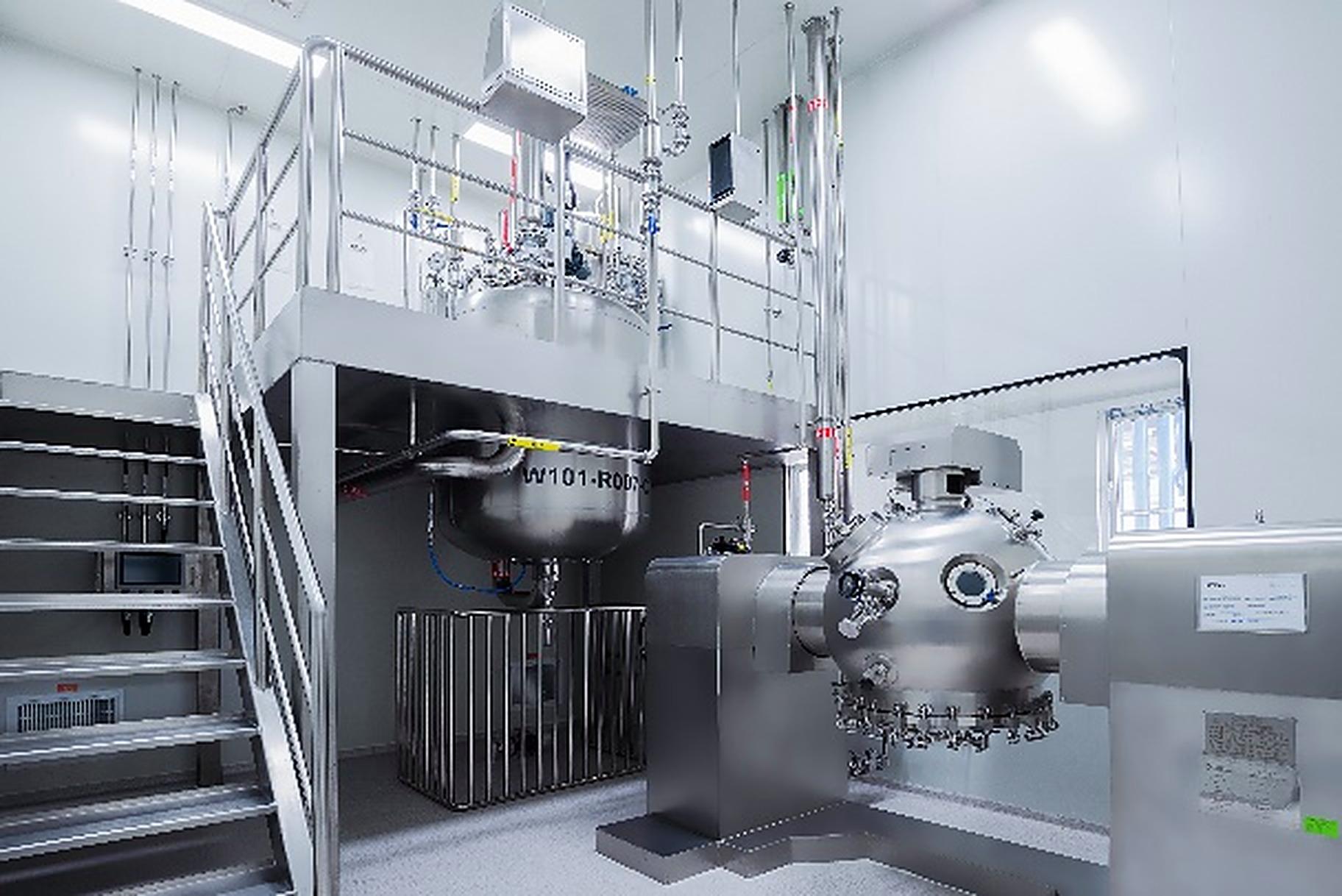 Process equipment and mezzanine