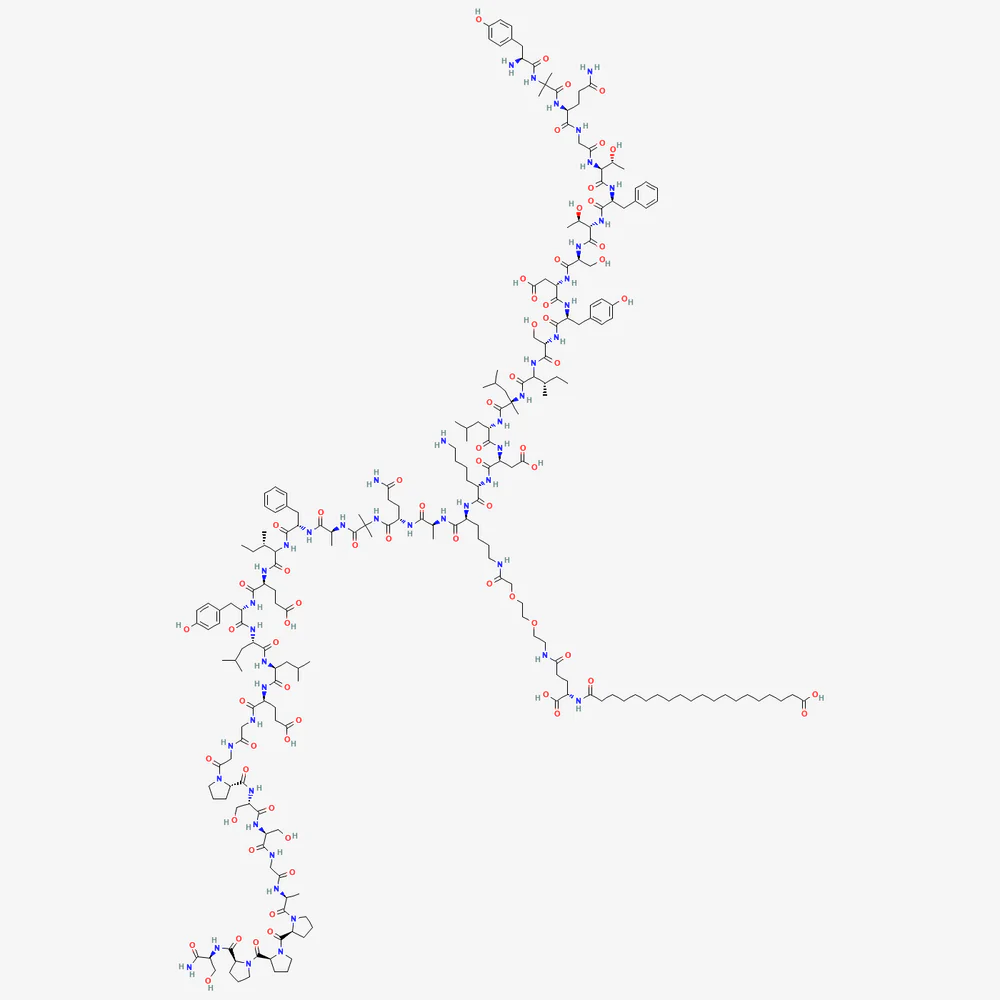 Retatrutide chemical structure
